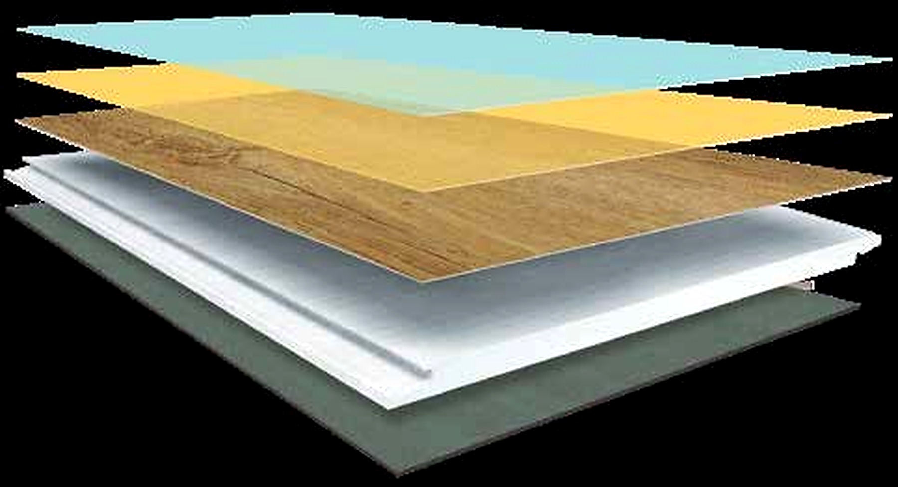 Click-lock SPC flooring installation support material for project buyers