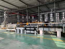 Factory-backed SPC flooring workshop equipment
